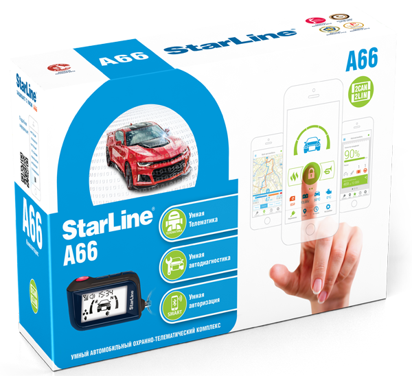 StarLine A66 2CAN 2LIN