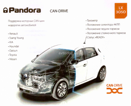 Pandora LX-3050